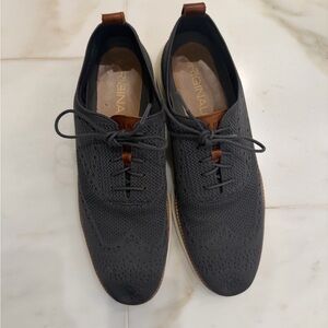 Cole Haan Men's Gray Knit Loafers